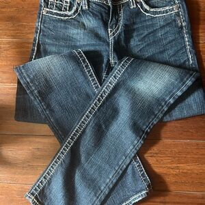 Silver Jeans Dark Blue Boot Cut Jeans